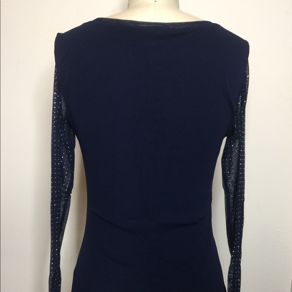 New Michael Kors mesh top w/silver studs - Picture 4 of 6